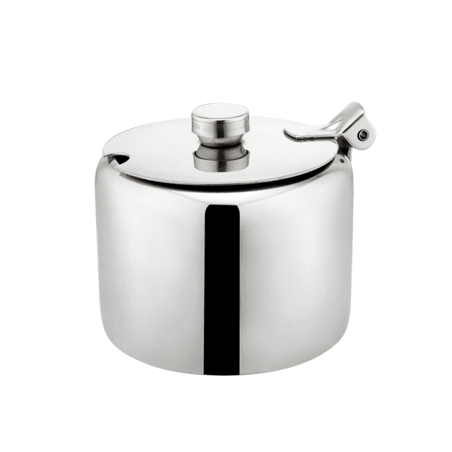 وعاء سكر 280 مل ستانلس ستيل فضي سانكس Sunnex Sugar Bowl StainleStainless Steel - SW1hZ2U6MTg2MDQ5MA==