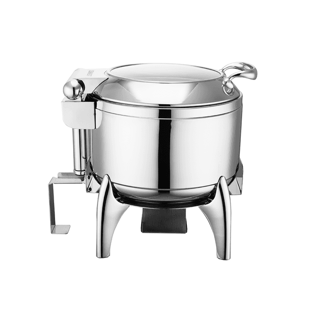 Sunnex Vienna Stainless Steel Chafer Soup Station 10 Liter Silver Transparent Stainless Steel - SW1hZ2U6MTg2MDQwMg==