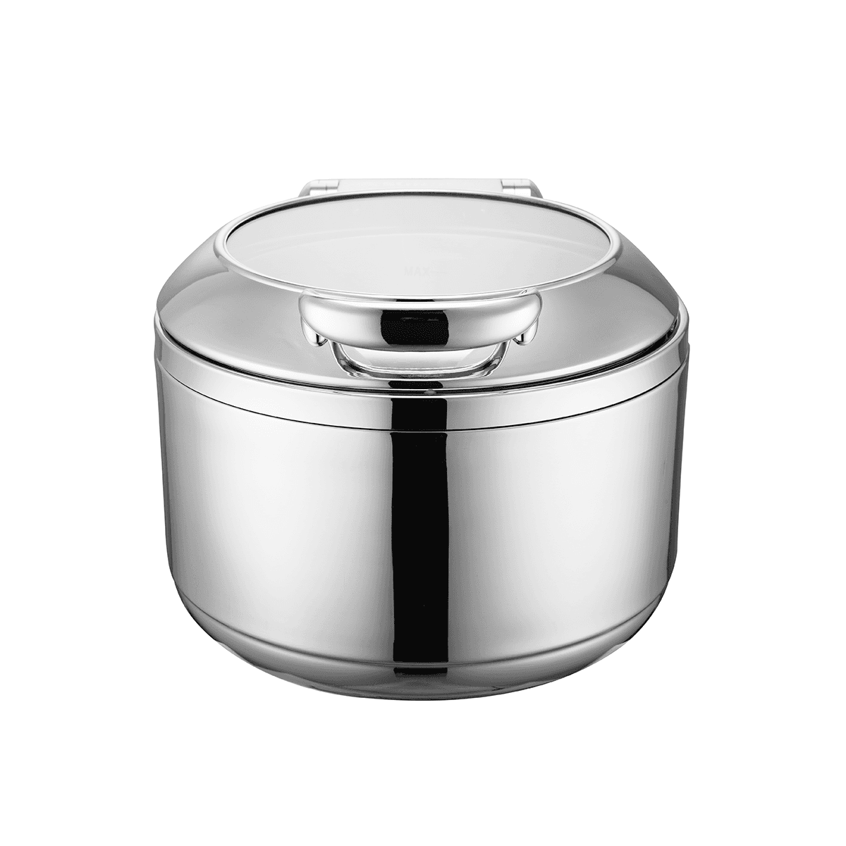 Sunnex Vienna Stainless Steel Chafer Soup Station 10 Liter Silver Transparent Stainless Steel