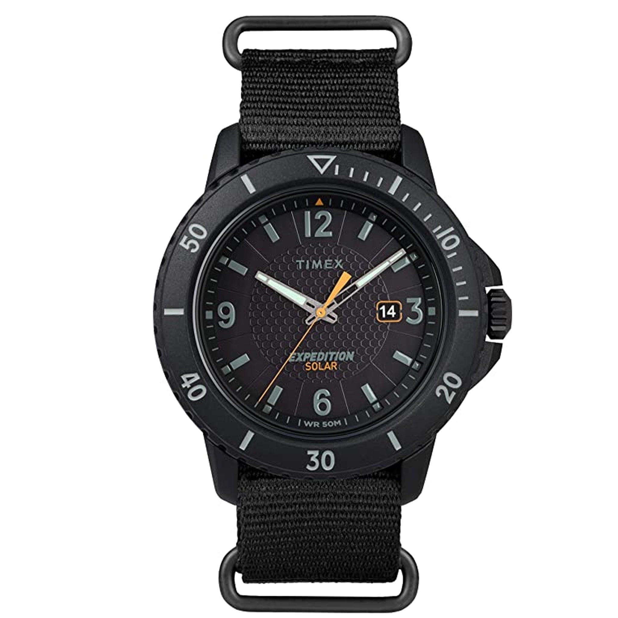 ساعة رجالية من تيميكس تعمل بالطاقة الشمسية Timex Tw2u30300 Men's Expedition Gallatin Solar-Powered Watch