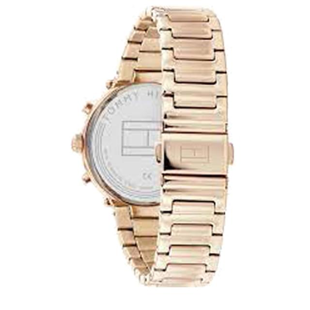 Tommy Hilfiger Emmy Women's Analog Rose Gold Stainless Steel Watch 1781873 - SW1hZ2U6MTgyMTgxNQ==