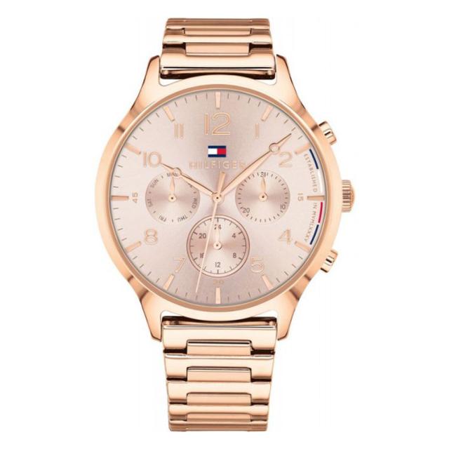 Tommy Hilfiger Emmy Women's Analog Rose Gold Stainless Steel Watch 1781873 - SW1hZ2U6MTgyMTgxMw==