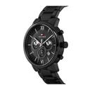 Tommy Hilfiger Evan Men's Analog Black Dial Black Stainless Steel Watch 1710410 - SW1hZ2U6MTgxODMyMQ==