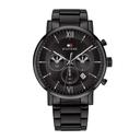 Tommy Hilfiger Evan Men's Analog Black Dial Black Stainless Steel Watch 1710410 - SW1hZ2U6MTgxODMxOQ==