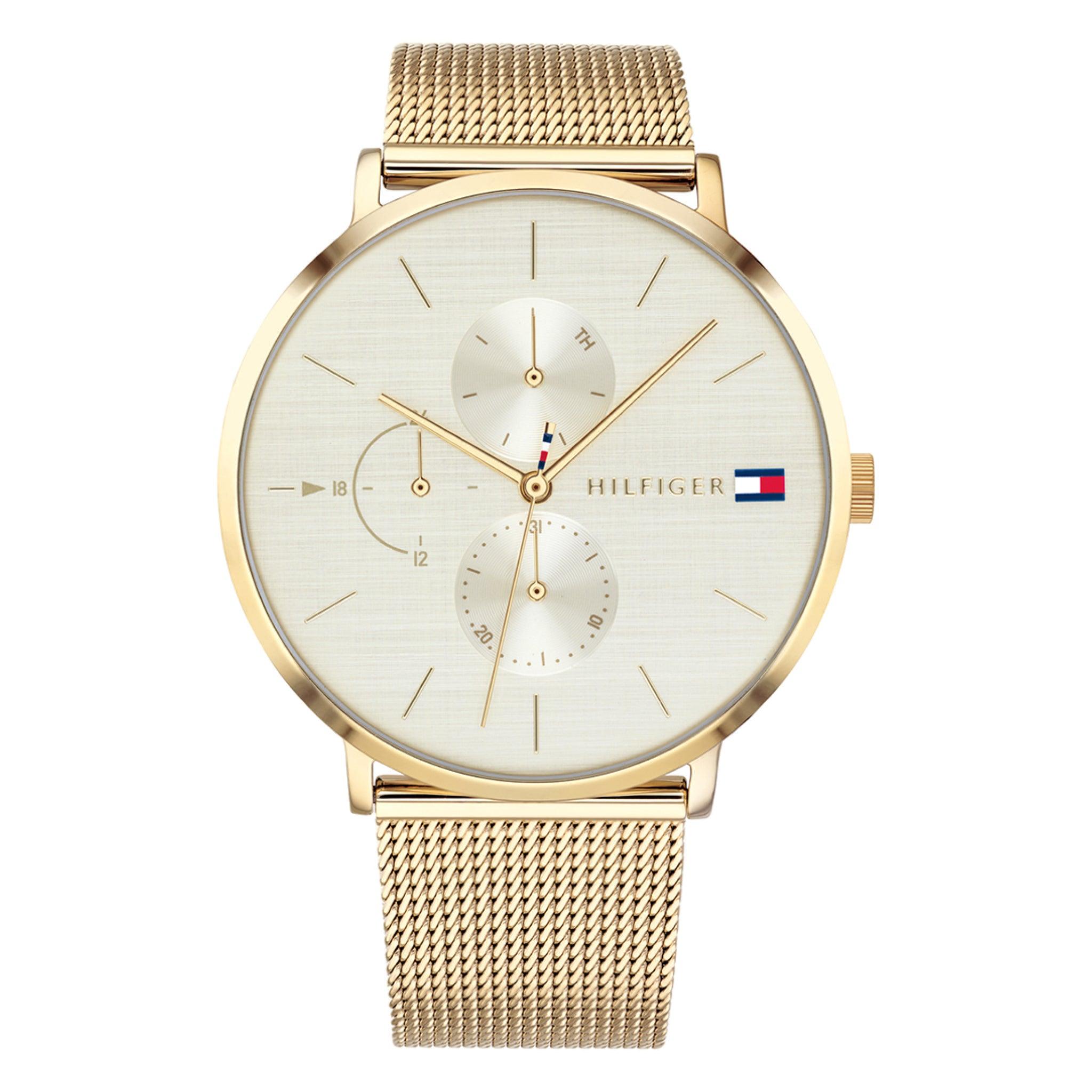 ساعة يد للنساء من تومي هيلفيغر جينا Tommy Hilfiger Jenna Women's Multi Dial Quartz Stainless Steel Watch 1781943