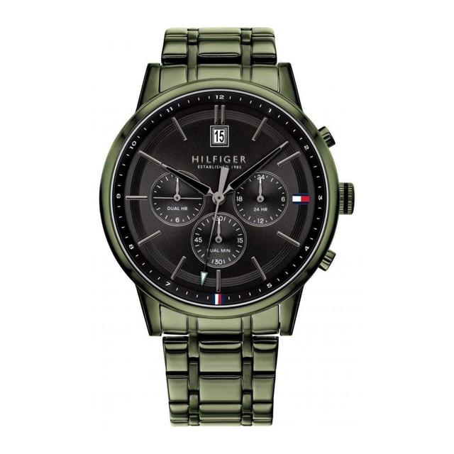 Tommy Hilfiger Kyle Men's Multifunction Quartz Green Stainless Steel Watch - 1791634 - SW1hZ2U6MTgxNjc0Ng==