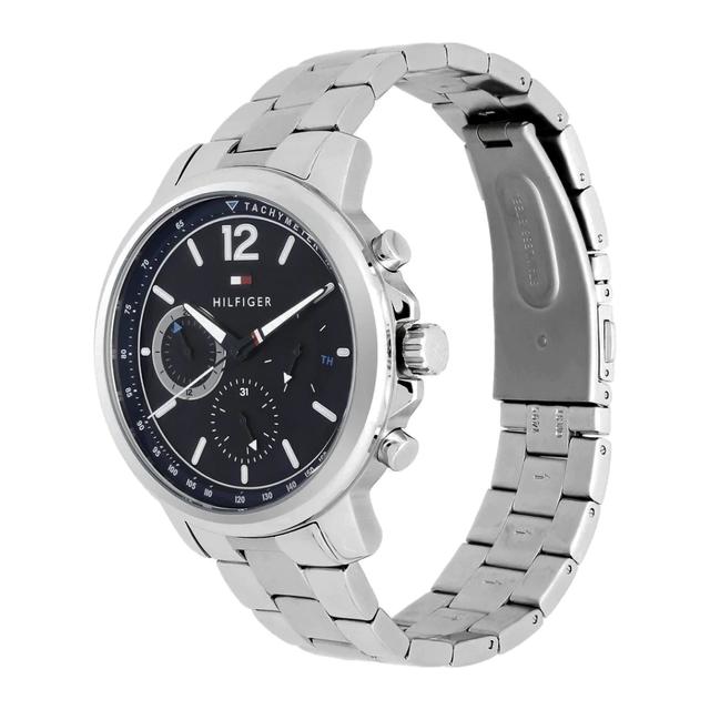 Tommy Hilfiger Landon Men's Analog Display And Stainless Steel Band 1791534 - SW1hZ2U6MTgyMTEwNg==