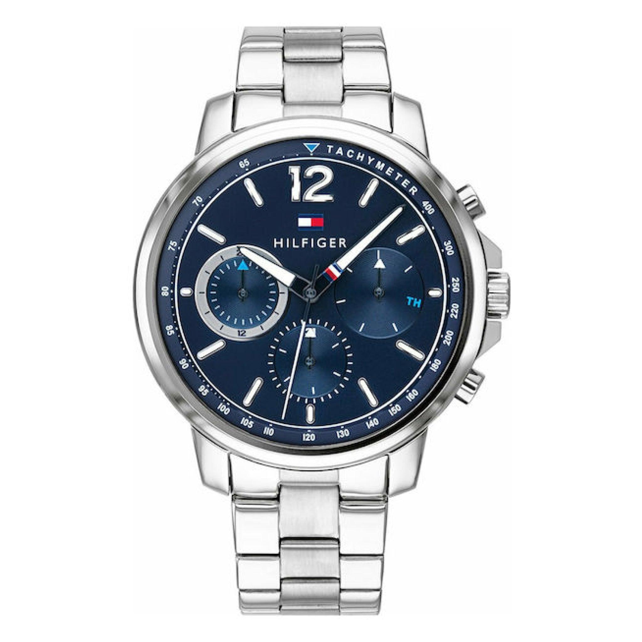 ساعة يد للرجال من تومي هيلفيغر لاندون انالوج Tommy Hilfiger Landon Men's Analog Display And Stainless Steel Band 1791534