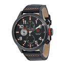 Tommy Hilfiger Men's Multi-Function Black Dial Black Leather Watch 1791136 - SW1hZ2U6MTgyMjQ1OQ==