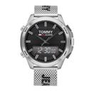 Tommy Hilfiger Tommy Jeans Men's Black Dial Stainless Steel Watch 1791765 - SW1hZ2U6MTgyMjQyOQ==