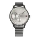 Tommy Hilfiger Women's Quartz Grey Stainless Steel Silver Dial 38mm Watch 1782062 - SW1hZ2U6MTgxNzM2NQ==