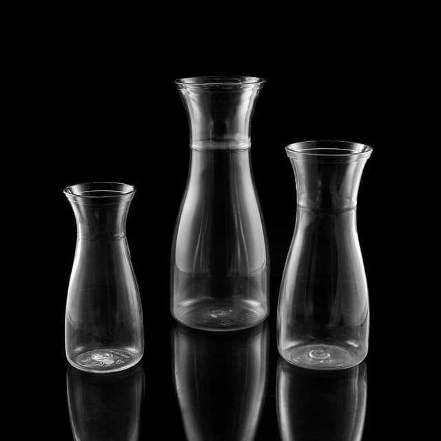 Transparent Plastic Jar 480 ml Transparent