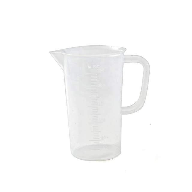 Transparent Plastic Measuring Jug 250 ml