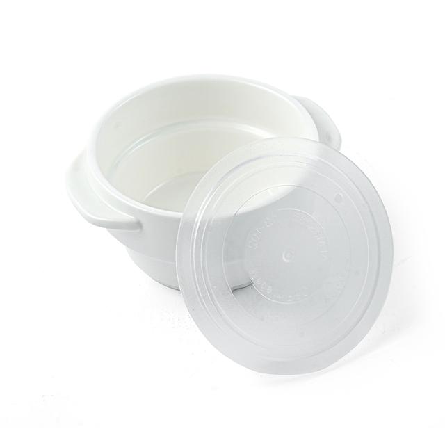 Transparent Plastic Small Round Cover Smoke Color-For Cold White PC - SW1hZ2U6MTg1MDExNw==