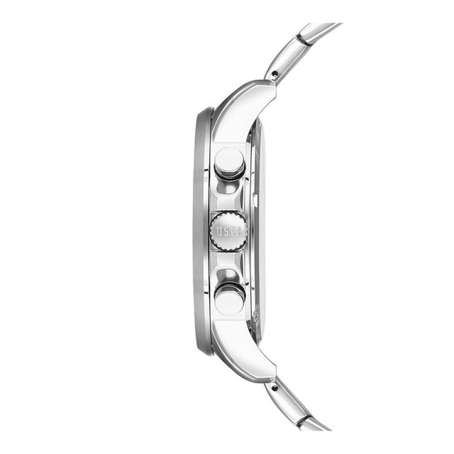 Us Polo Men's Silver Stainless Steel Wristwatch Uspa1016-06 - SW1hZ2U6MTgzNDc2MQ==