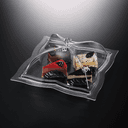 Vague Acrylic Square Dessert Serving Set Clear 40 cm Transparent Acrylic - SW1hZ2U6MTg2NDI5NA==