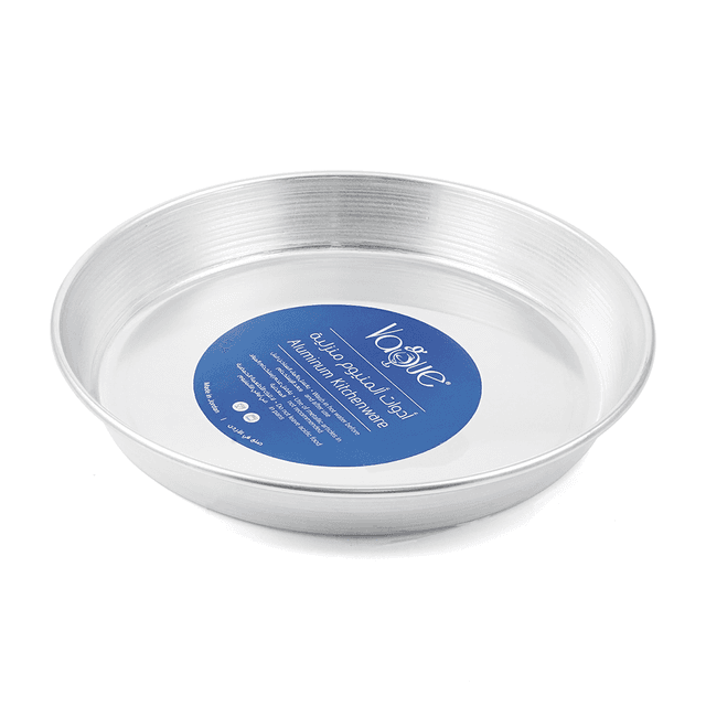 Vague Aluminium Round Oven Tray 32 cm/1 mm Silver Aluminium - SW1hZ2U6MTg2NzEzOA==