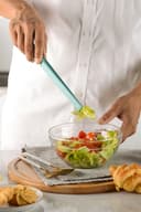 ملقط اكل سيليكون وستانلس ستيل 29 سم أخضر ڤاج  Vague Silicone Food Tong 29 cm