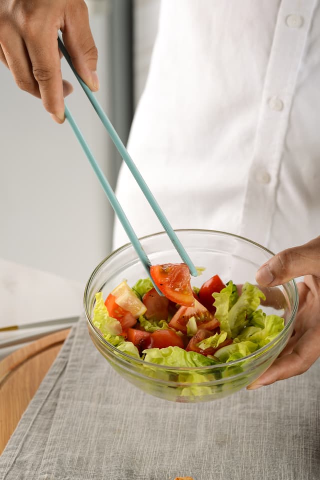 ملقط اكل سيليكون وستانلس ستيل 29 سم أخضر ڤاج  Vague Silicone Food Tong 29 cm