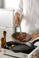 ملقط اكل سيليكون وستانلس ستيل 29 سم أخضر ڤاج  Vague Silicone Food Tong 29 cm