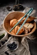 ملقط اكل سيليكون وستانلس ستيل 29 سم أخضر ڤاج  Vague Silicone Food Tong 29 cm