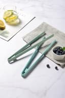 ملقط اكل سيليكون وستانلس ستيل 29 سم أخضر ڤاج  Vague Silicone Food Tong 29 cm