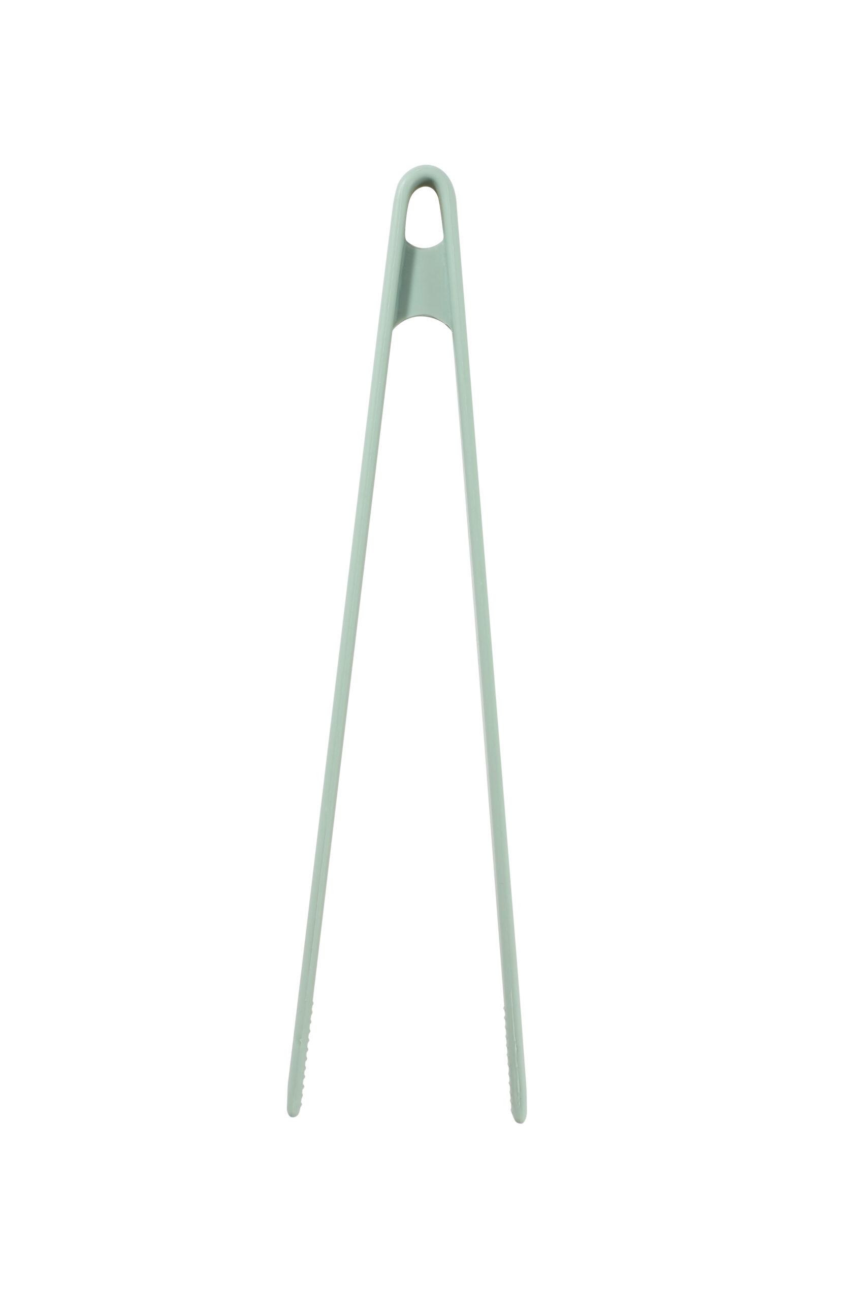 Vague Silicone Food Tong 29 cm Green Silicone
