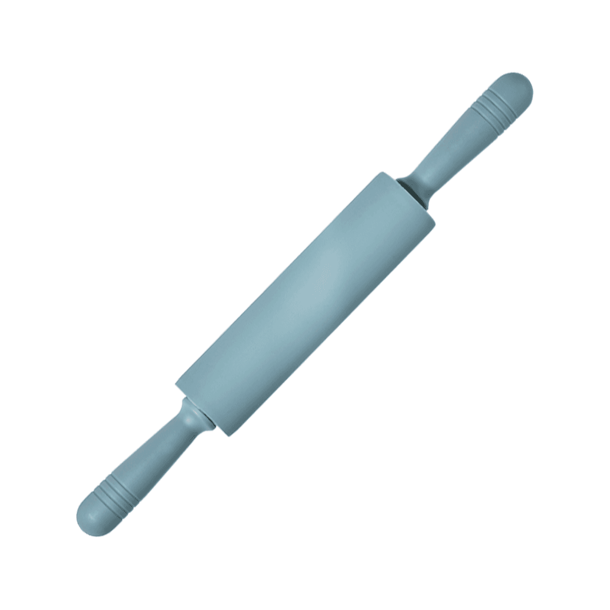 Vague Silicone Pastry Rolling Pin 45.5 cm Green Plastic Silicone