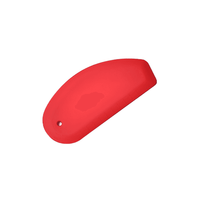 Vague Silicone Scraper 17.4 cm Red Plastic Silicone - SW1hZ2U6MTg2MDkzNQ==