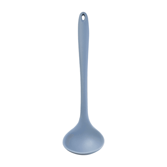 مغرفة سيليكون 29.5 سم مقاومة للحرارة أزرق ڤاج Vague Silicone Soup Ladle 29.5 cm - SW1hZ2U6MTg2MDk1MA==