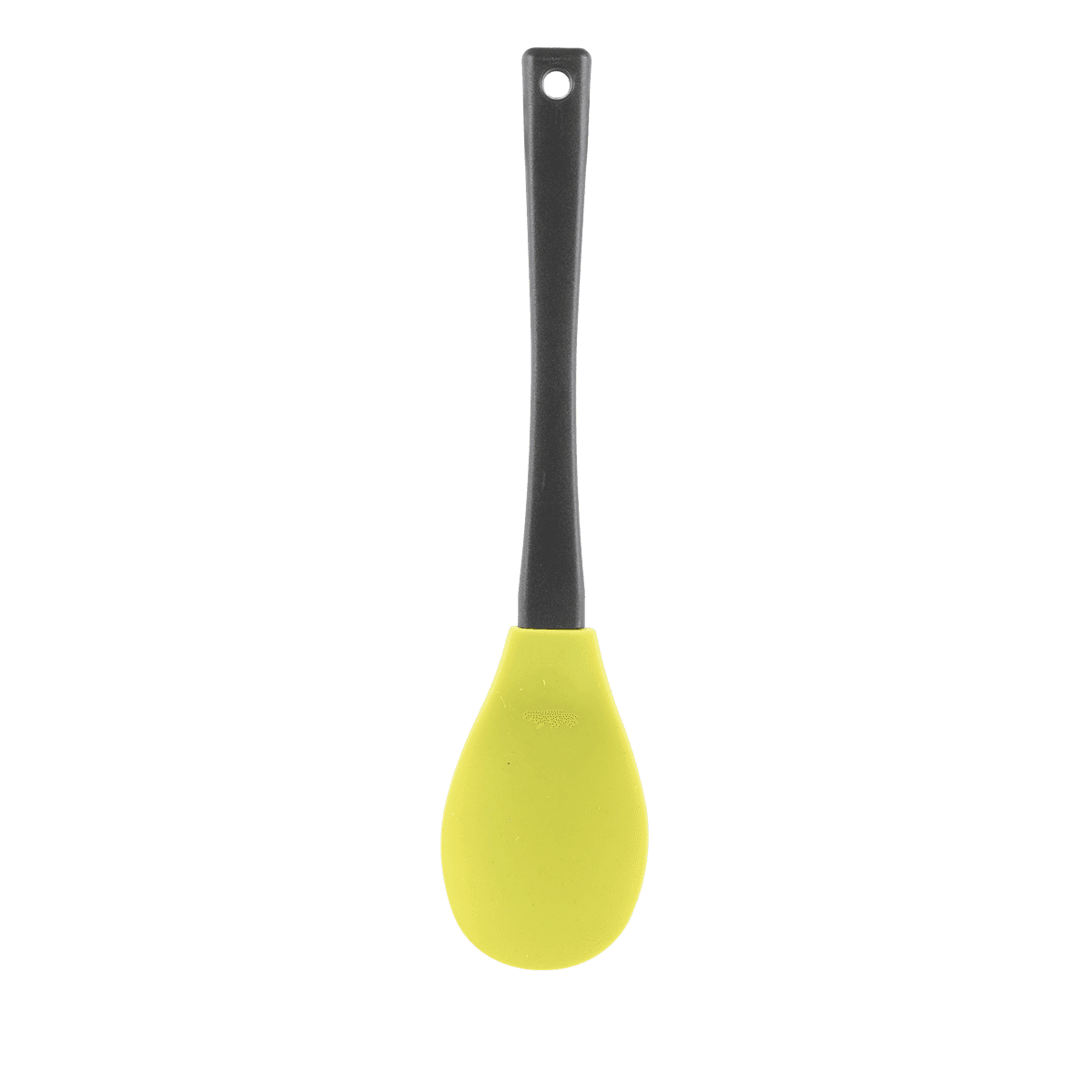 Vague Silicone Yellow Serving Spoon with Handle Yellow