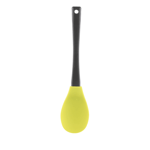 ملعقة غرف سيليكون 26 سم أسود و أصفر ڤاج Vague Silicone Yellow Serving Spoon with Handle Wellow - SW1hZ2U6MTg2MDY3NQ==