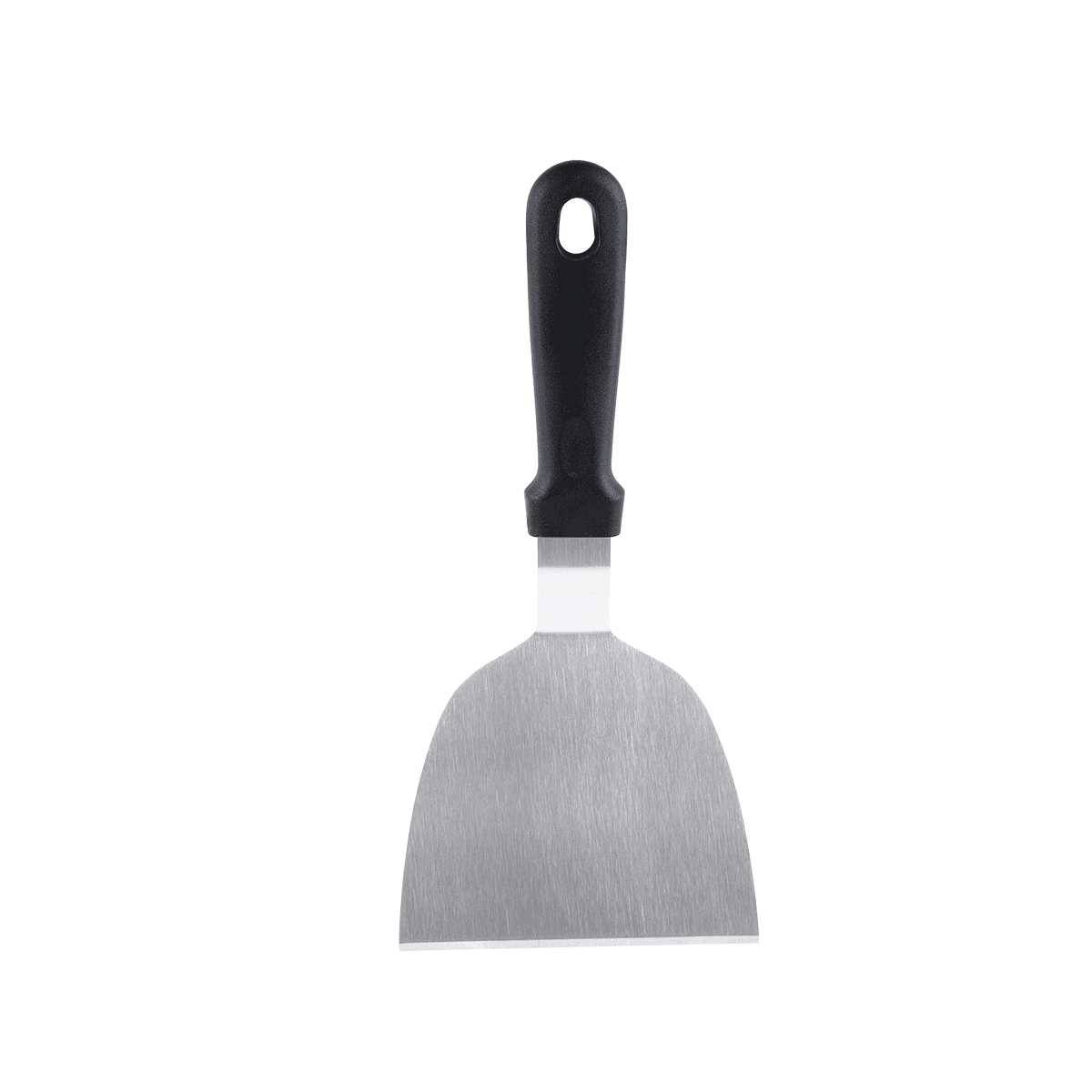 Vague Stainless Steel Shovel with Handle Black Silver Stainless Steel