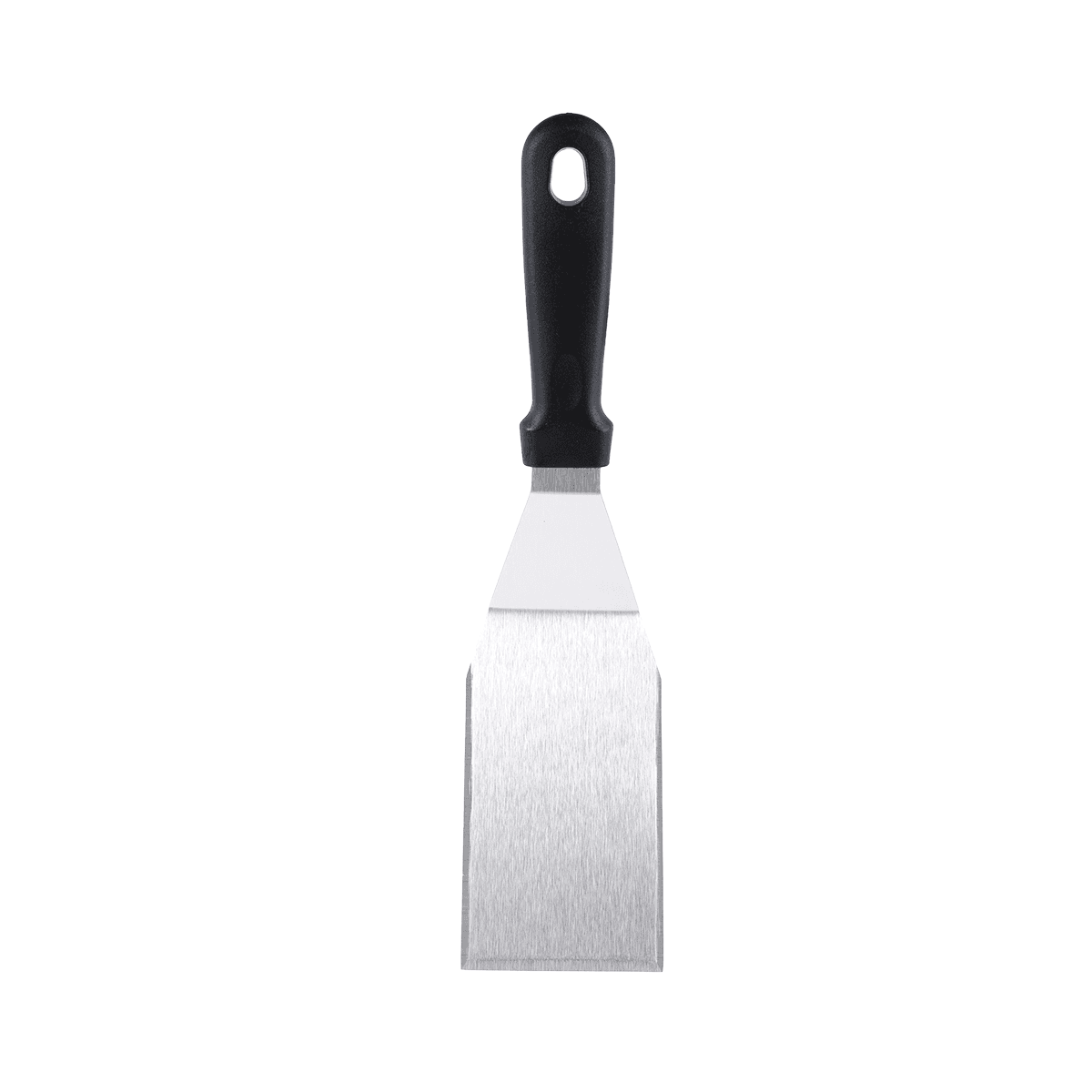 Vague Stainless Steel Shovel with Handle Black Silver Stainless Steel