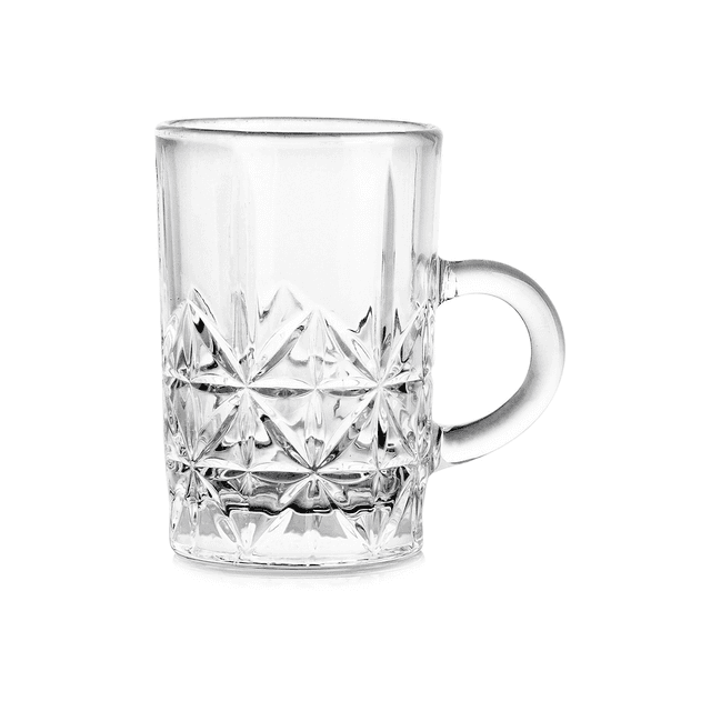 Vague Tea Glass Cups Set 108 ml Transparent Glass - SW1hZ2U6MTg2NDQwMQ==