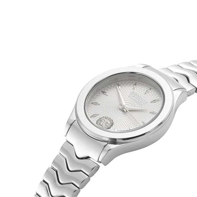 ساعة نسائية ستانلس ستيل فضي 34 مم فيرزاتشي Versus Ladies Stainless Steel Analog Wrist Watch - SW1hZ2U6MTgzNDAwMA==