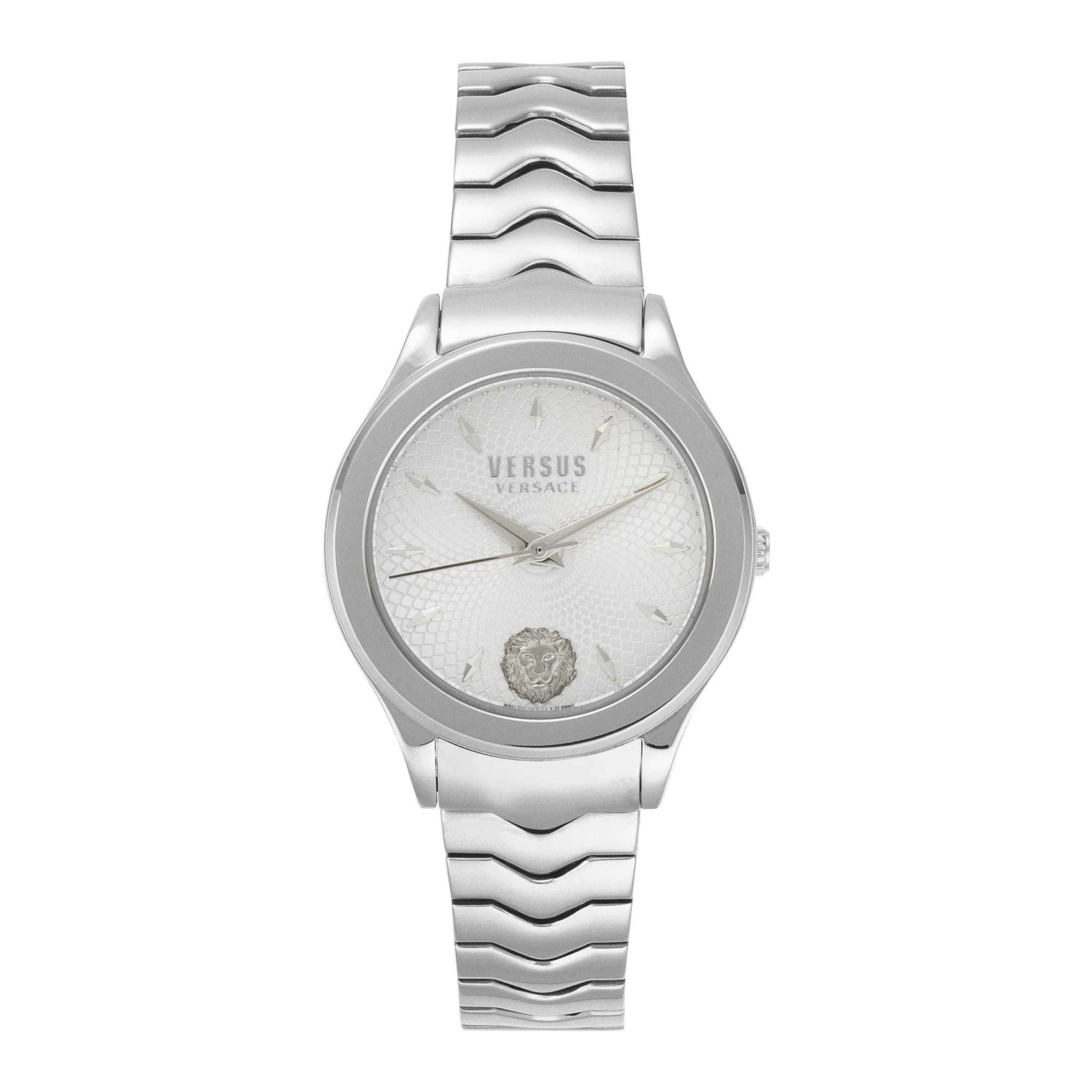 ساعة نسائية ستانلس ستيل فضي 34 مم فيرزاتشي Versus Ladies Stainless Steel Analog Wrist Watch