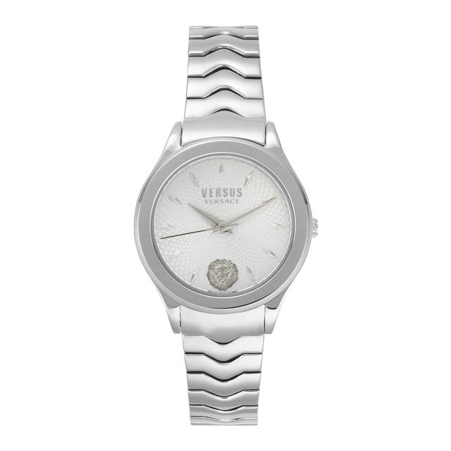 ساعة نسائية ستانلس ستيل فضي 34 مم فيرزاتشي Versus Ladies Stainless Steel Analog Wrist Watch - SW1hZ2U6MTgzMzk5OA==