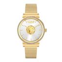 ساعة نسائية ستانلس ستيل ذهبي فيرزاتشي Versus Versace Analog Quartz Stainless Steel Strap Watch - SW1hZ2U6MTgyNDkwOQ==