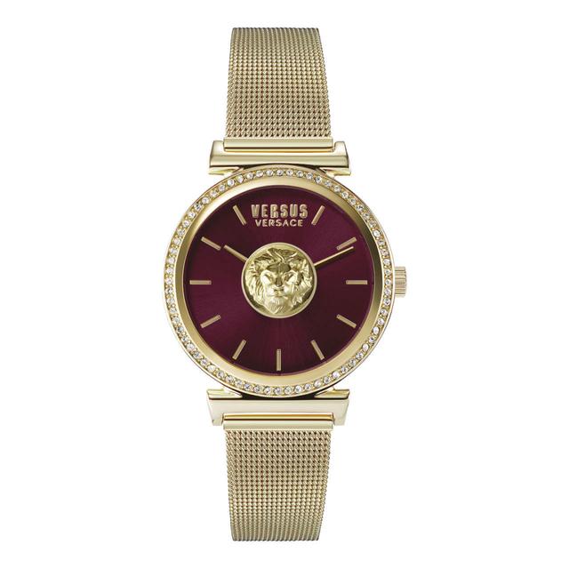 ساعة نسائية ستانلس ستيل ذهبي فيرزاتشي Versus Versace Brick Lane Stainless Steel - SW1hZ2U6MTgyNDIwNA==