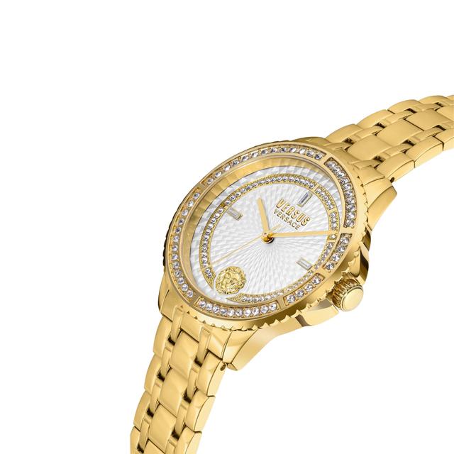 ساعة نسائية ستانلس ستيل ذهبي 38 مم فيرزاتشي Versus Versace Women's Analog Quartz Gold Stainless Steel Watch - SW1hZ2U6MTgxOTkxNg==