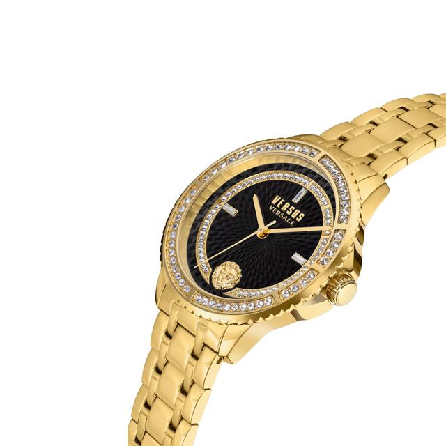 ساعة نسائية ستانلس ستيل ذهبي 38 مم فيرزاتشي Versus Versace Women's Analog Quartz Gold Stainless Steel Watch - SW1hZ2U6MTgxOTkwOQ==