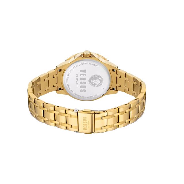 ساعة نسائية ستانلس ستيل ذهبي 38 مم فيرزاتشي Versus Versace Women's Analog Quartz Gold Stainless Steel Watch - SW1hZ2U6MTgxOTkxMQ==