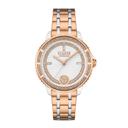 ساعة نسائية ستانلس ستيل برونزي فيرزاتشي Versus Versace Women's Analog Quartz Two Tone Stainless Steel Watch - SW1hZ2U6MTgxNzY5OQ==