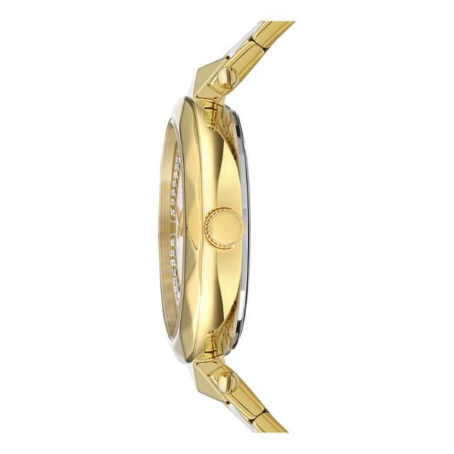 ساعة نسائية ستانلس ستيل ذهبي 36 مم فيرزاتشي Versus Versace Womens Covent Garden Crystal Watch - SW1hZ2U6MTgzMzA0NA==