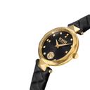 ساعة نسائية جلد أسود 32 مم فيرزاتشي Versus Versace Women's Full Bloom Analog Black Leather Band Watch - SW1hZ2U6MTgxODg0OQ==