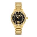 ساعة نسائية ستانلس ستيل ذهبي 36 مم فيرزاتشي  Versus Versace Women's Gold Stainless Steel Analog Watch - SW1hZ2U6MTgyNzcxMA==