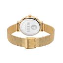 ساعة نسائية ستانلس ستيل ذهبي 34 مم فيرزاتشي Versus Versace Women's Gold Stainless Steel Mesh Strap Analog Watch - SW1hZ2U6MTgxODg2NQ==