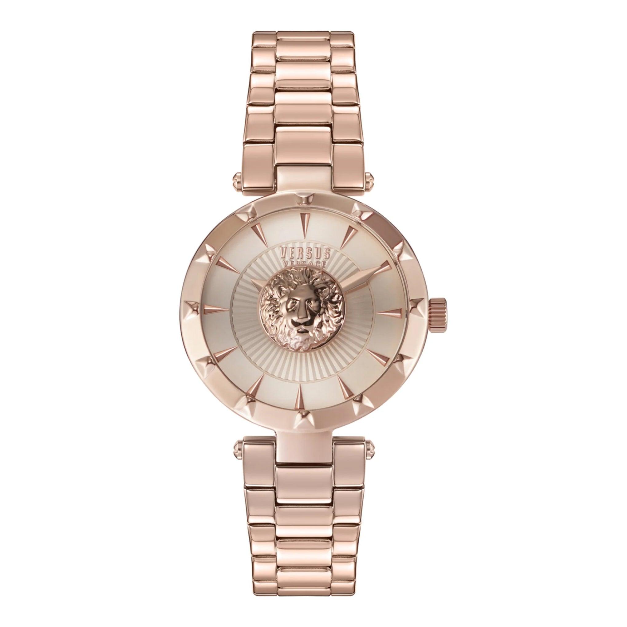 Versus Versace Women's Sertie Rose Gold 36mm Bracelet Fashion Watch Vspq15521