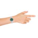 ساعة نسائية ستانلس ستيل فضي خلفية أخضر 36 مم فيرزاتشي Versus Vsp262921 Versace Womens Green 36 Mm Canton Road Watch - SW1hZ2U6MTgzMTM3OA==